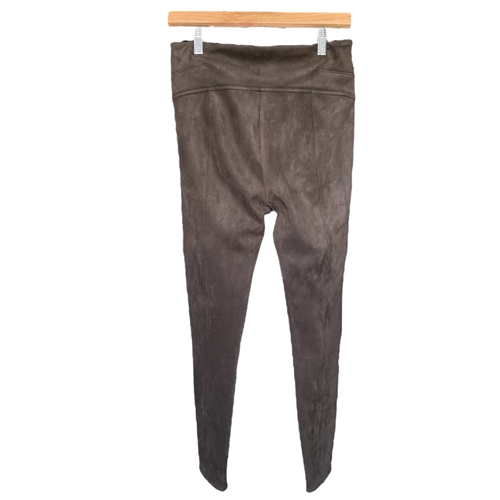 Spanx Faux Suede Leggings Women's Medium Chocolate Brown - Picture 7 of 9